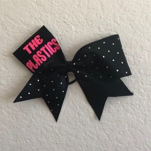 “The Plastics” cheerleading bow